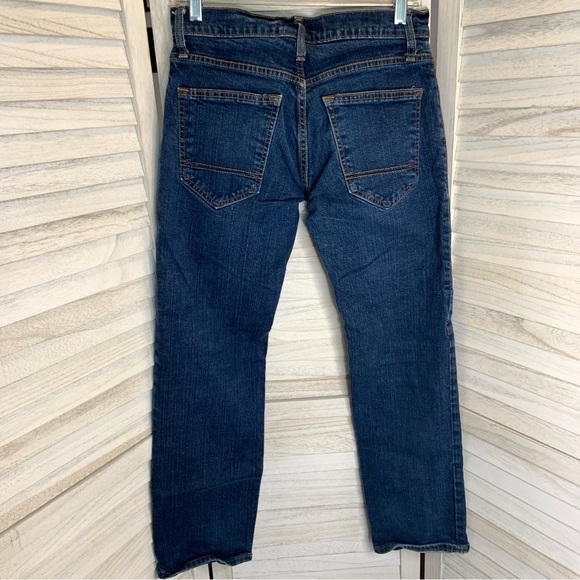 Arizona Jean Co Men’s Flex Slim Straight Leg Dark Wash Denim Jeans 29 - Picture 4 of 9